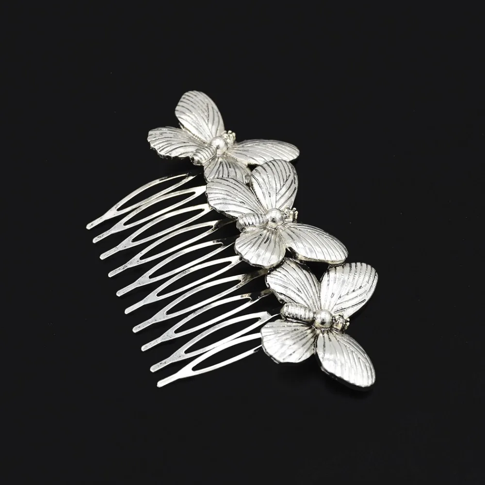 Классический чудесное королева декор в виде пчел из расчески для волос ювелирное