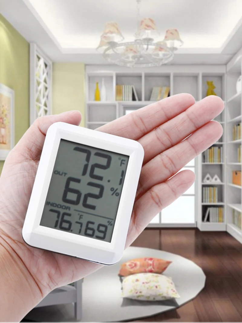 TS FT0423 точный беспроводной наружный Цифровой термометр гигрометр Измеритель