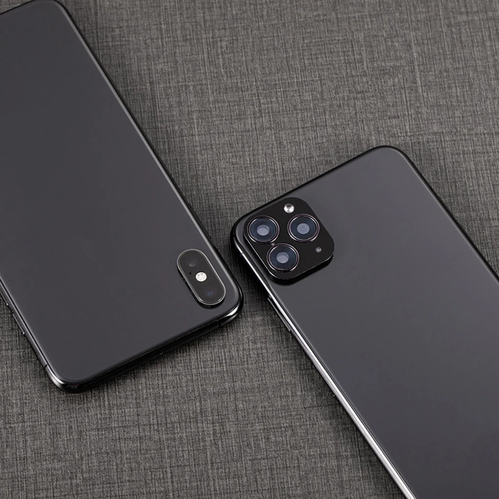 1/2 шт. для iPhone Apple iPhone X XS MAX секунд изменение для 11Pro для iPhone 11 PRO MAX наклейка на рассеиватель изменение Камера Защитная крышка