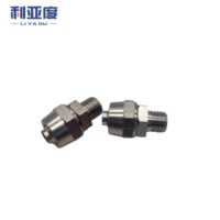 10pcs quick pneumatic air pipe fittings pc od14 16mm connector for hose tube connectors thread 38 12 14bsp