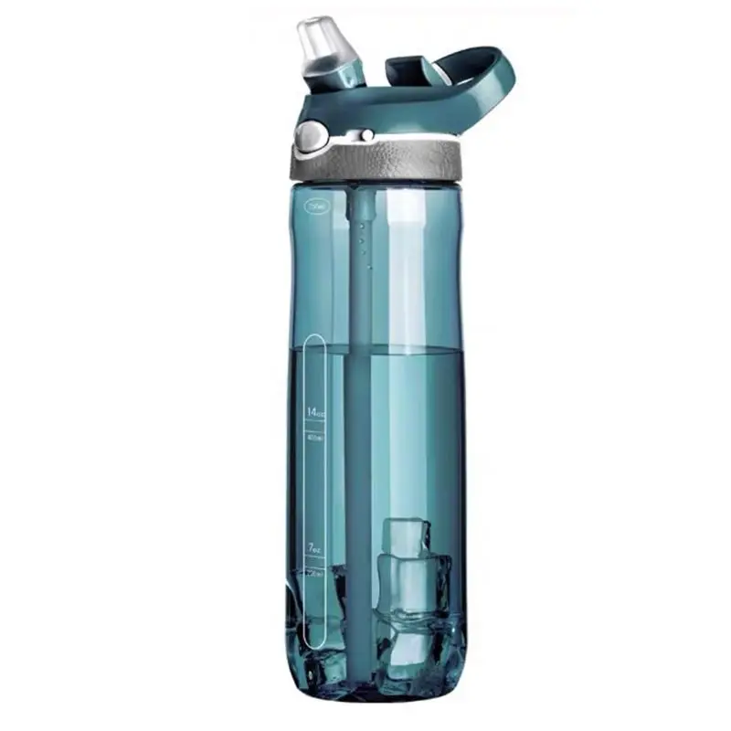 750 мл Спортивная портативная бутылка для воды с большой емкостью герметичная