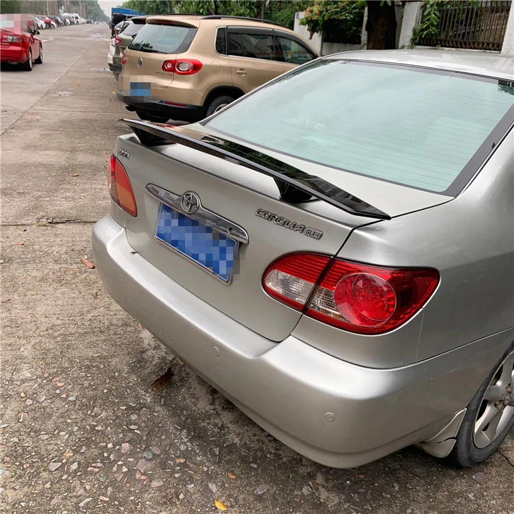 Спойлер для Toyota Corolla 2001-2005 ex спойлер NF ABS Пластиковый материал заднее крыло
