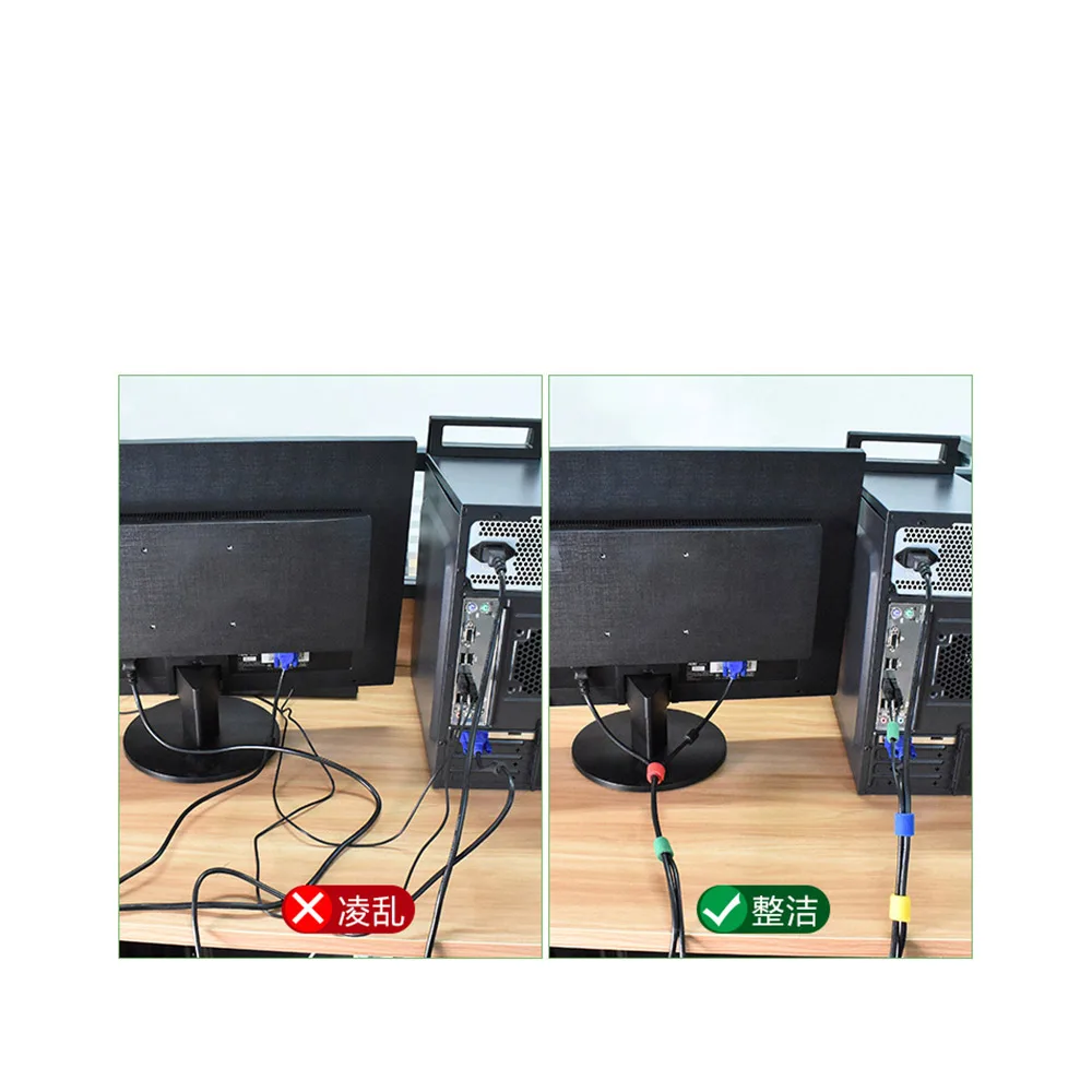 

Reusable ties Hook and loop fastener Tape Nylon velcros Cable Ties velcros Strap wire ties