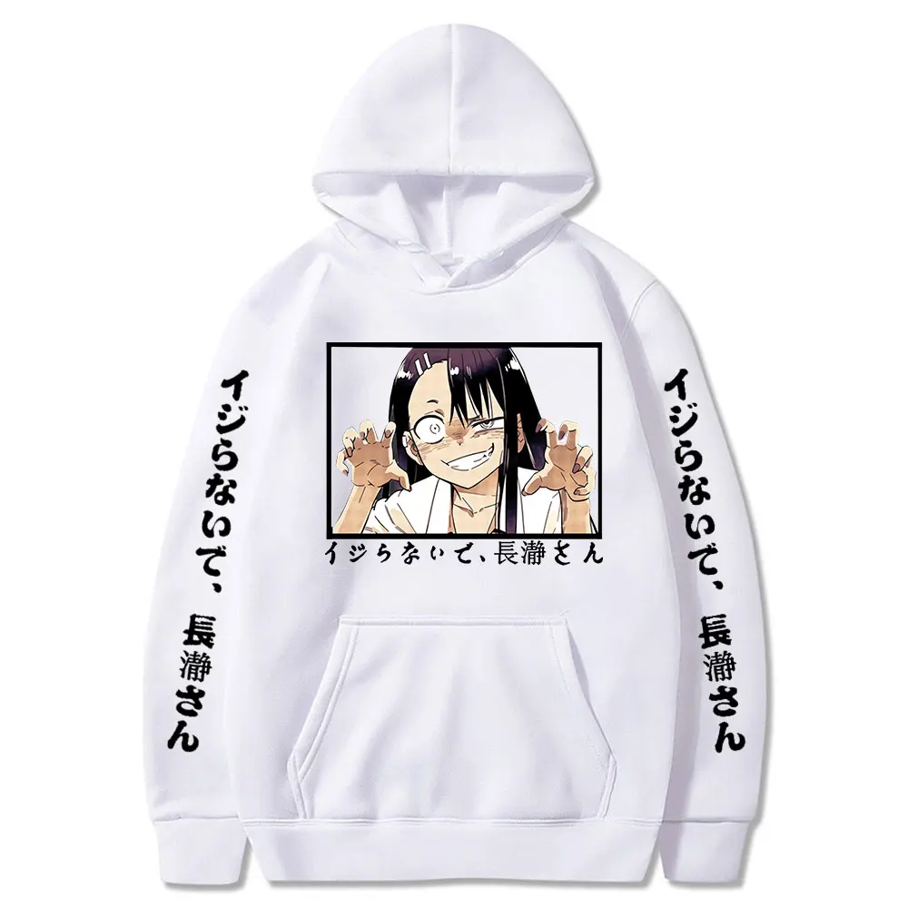 

Don't Toy with Me, Miss Nagatoro Manga Sweatshirts Anime Hoodies Harajuku Autumn Winter Sweatshirt Women Oversize Men's Clothes