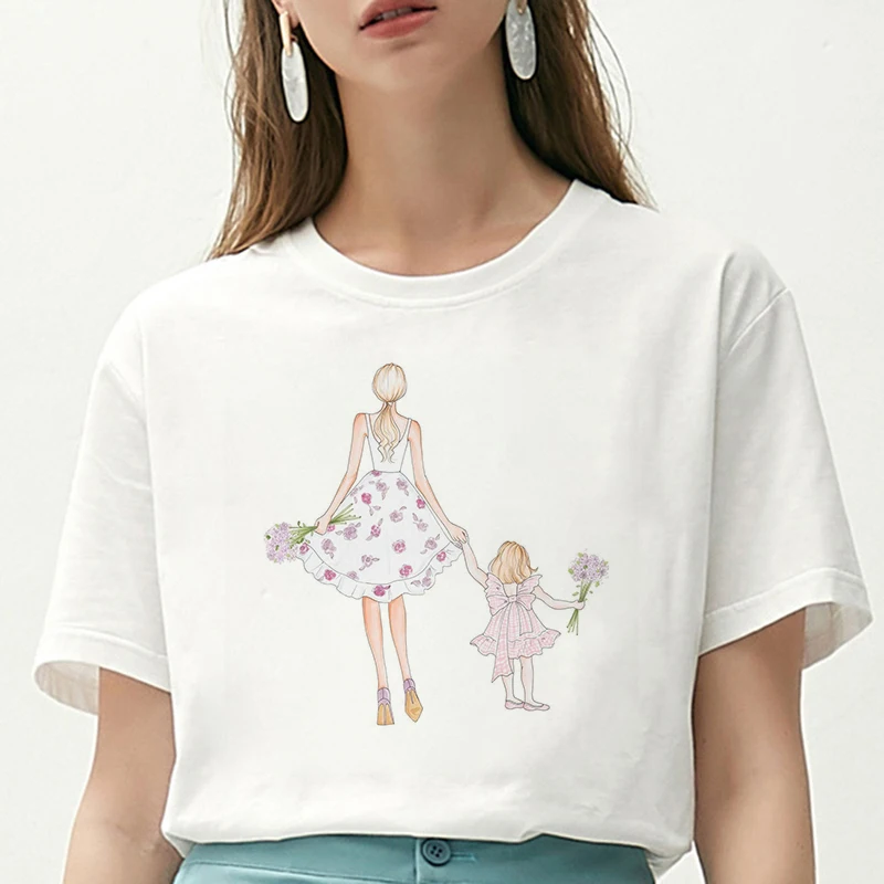 Lus Los женская футболка супер Mama и I Love My коллекция любимой детской жизни Vogue