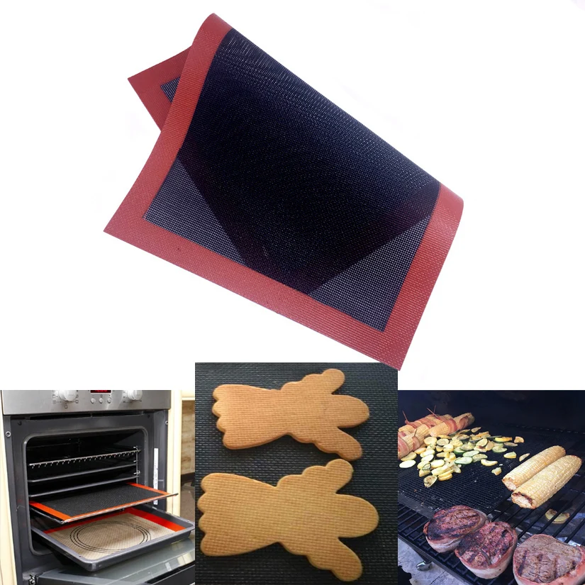 

Oven Tools Perforated Silicone Baking Mat Cookie Biscuit Kitchen Bakeware Accessories Fondant Cake Decorating Tools