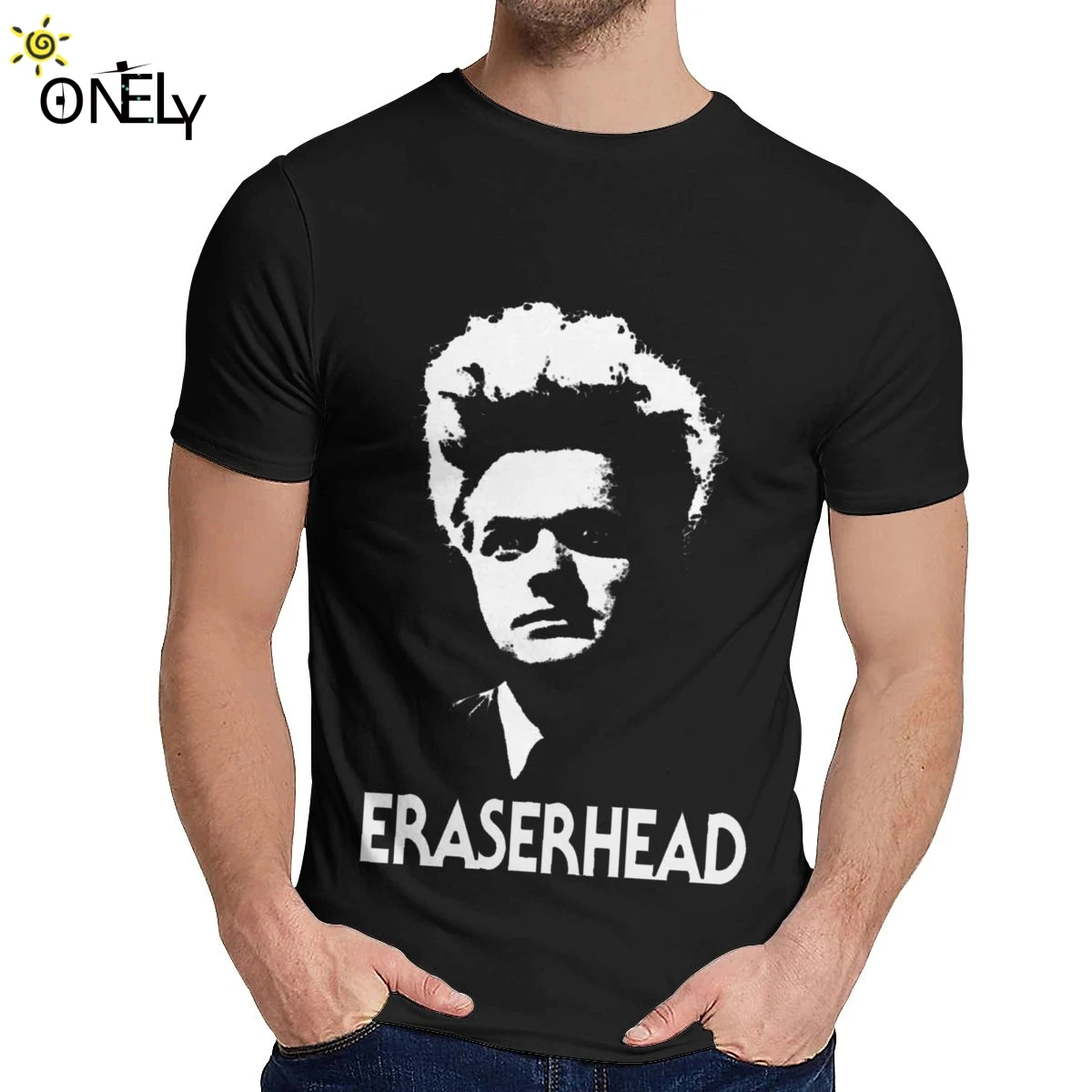 

Eraserhead Дэвид Линч футболка с круглым воротником для отдыха модные мужские натуральный хлопок большой Размеры футболка