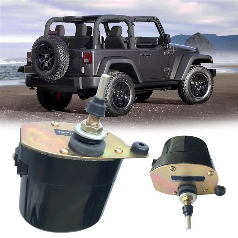 Новый 12V мотор стеклоочистителя для Jeep трактор щетки двигателя 110 градусов быстро
