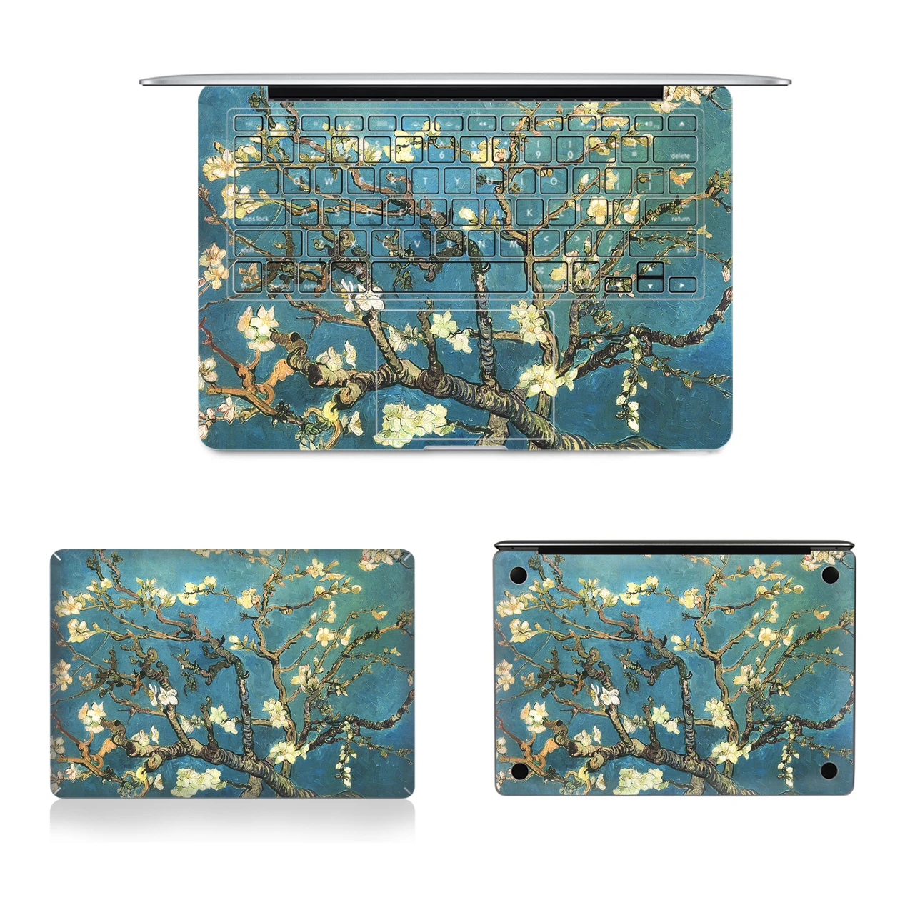 Виниловая наклейка для Apple MacBook 2021 Air 13 3 A2337 Pro A2289 A2251 A2159 A1989 17 A1297 цветная защитная