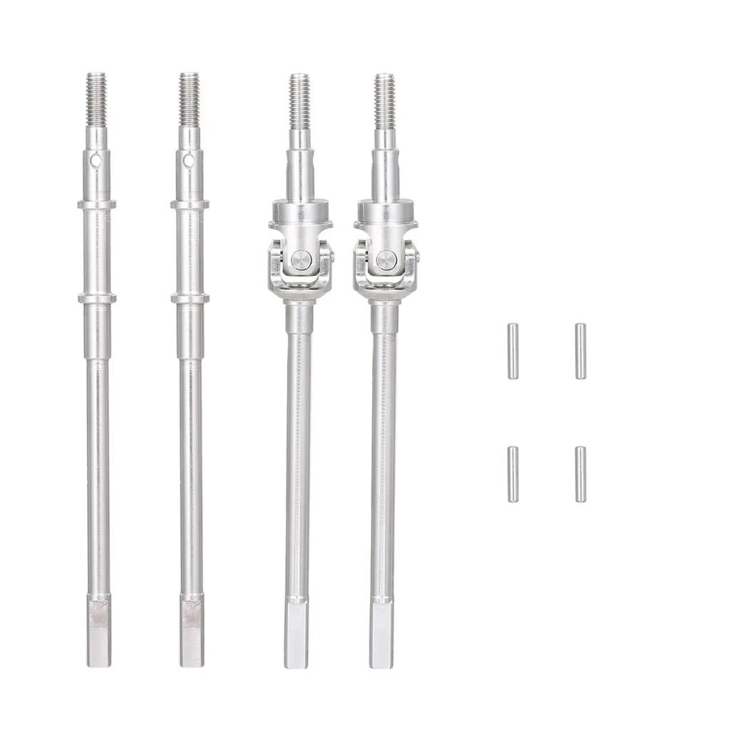 

Replacement for AXIAL SCX10 II 90046 90047 Stainless Steel Front Rear Drive Shaft