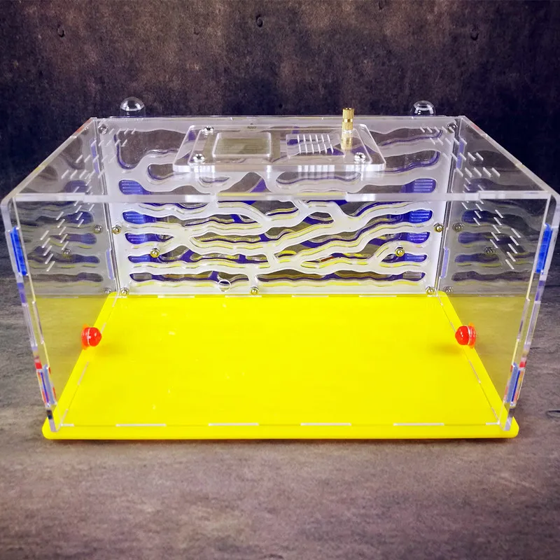 Blue Acrylic Nest Ant Workshop DIY Ants Farm House Insect Supplies Box Reptile Terrarium | Дом и сад