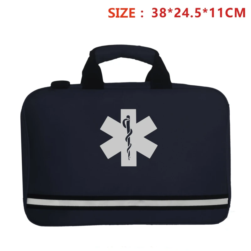 Спасательная Сумка Крест темно синего цвета набор для оказания первой помощи