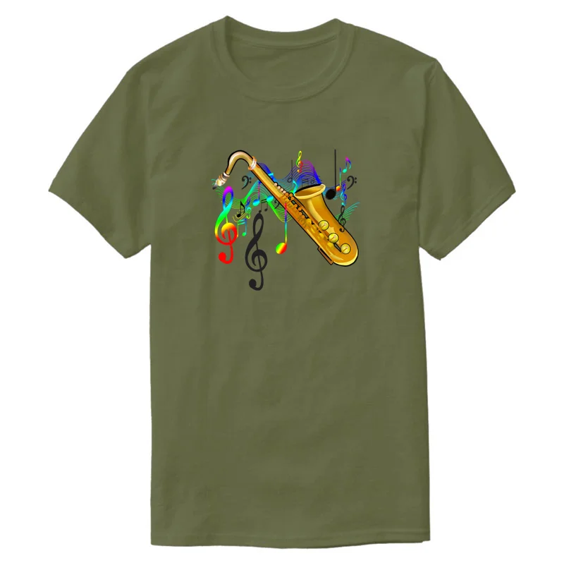 Личность супер саксофон Саксофон Джаз музыка футболка Мужская хлопковая слоган