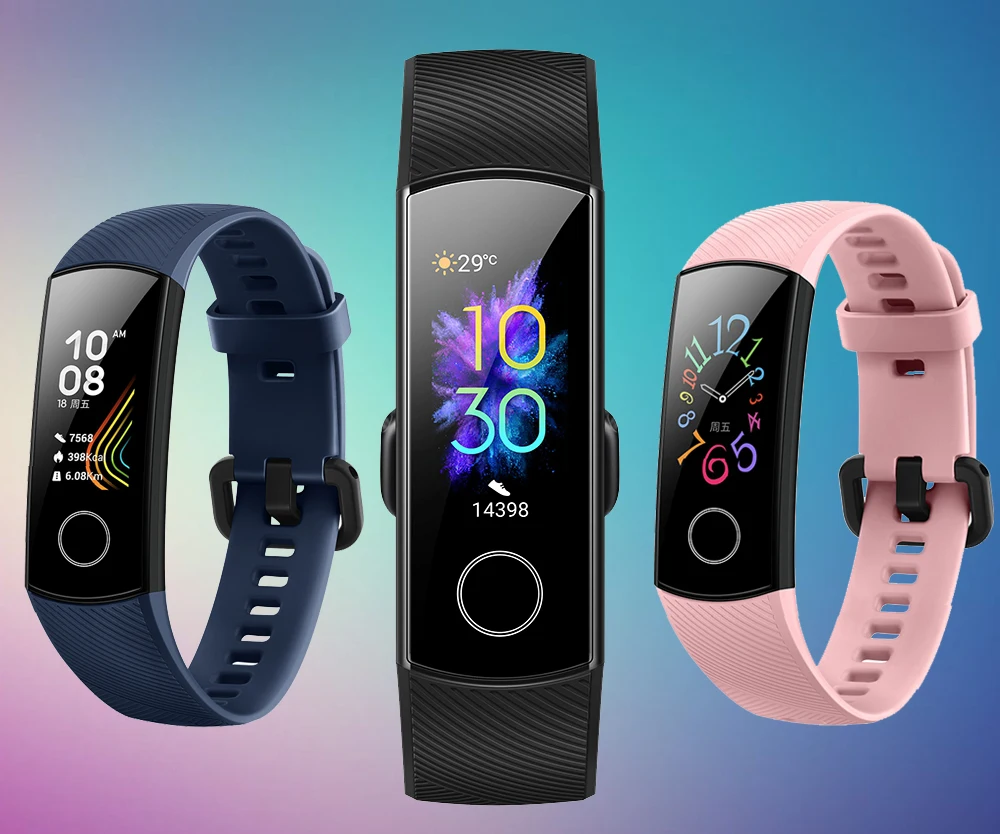 Huawei Honor Band 4 умный Браслет 50 м водостойкий фитнес-трекер сенсорный экран пульсометр дисплей вызов сообщение Показать