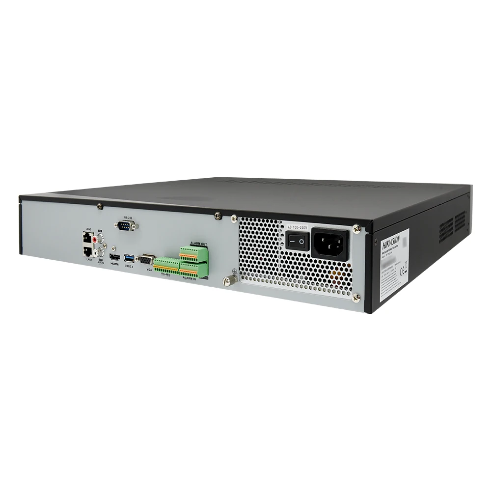 Hikvision NVR 12MP 32-CH 1.5U 4K DS-7732NI-I4 H.265 + для IP-камеры 4 HDDs двухстороннее аудио сетевые