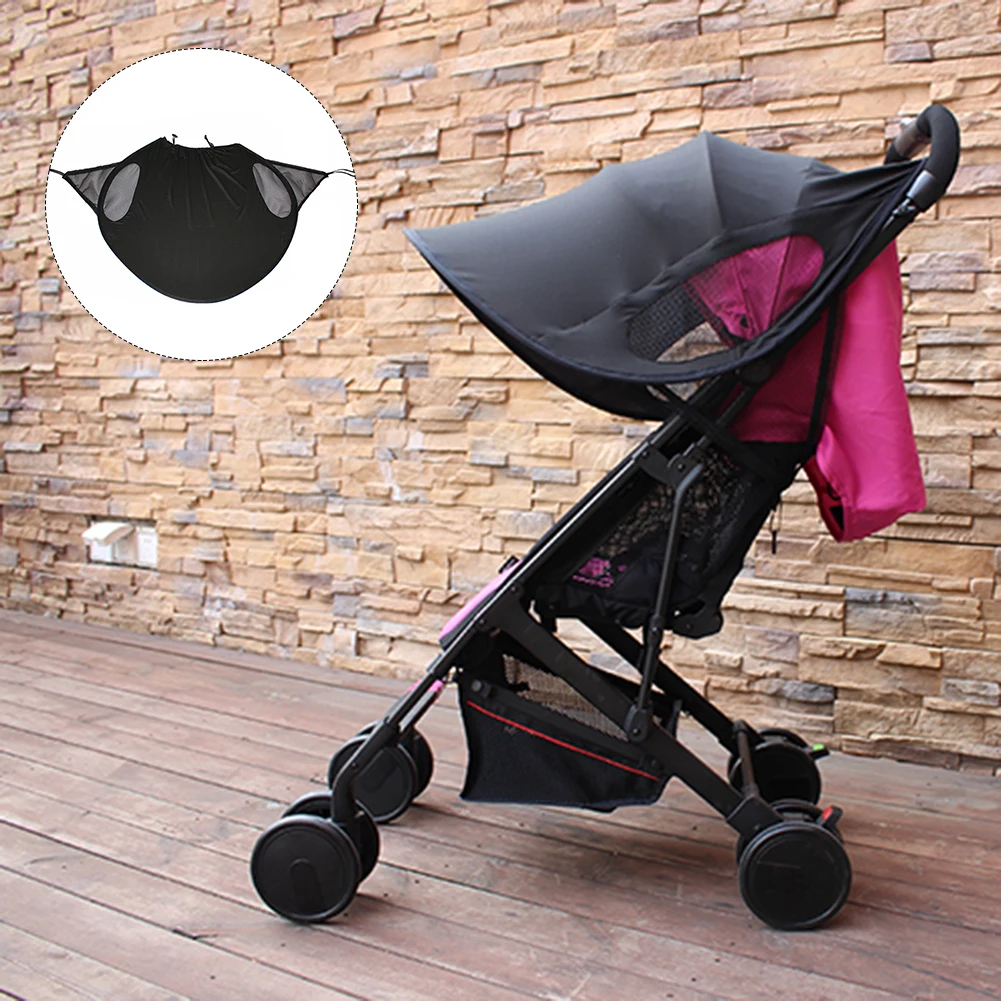 

Newest baby stroller general sunshade cover Anti-UV Universal Baby Full Canopy Net Sun Shield Protection Fabric Accessories #WO