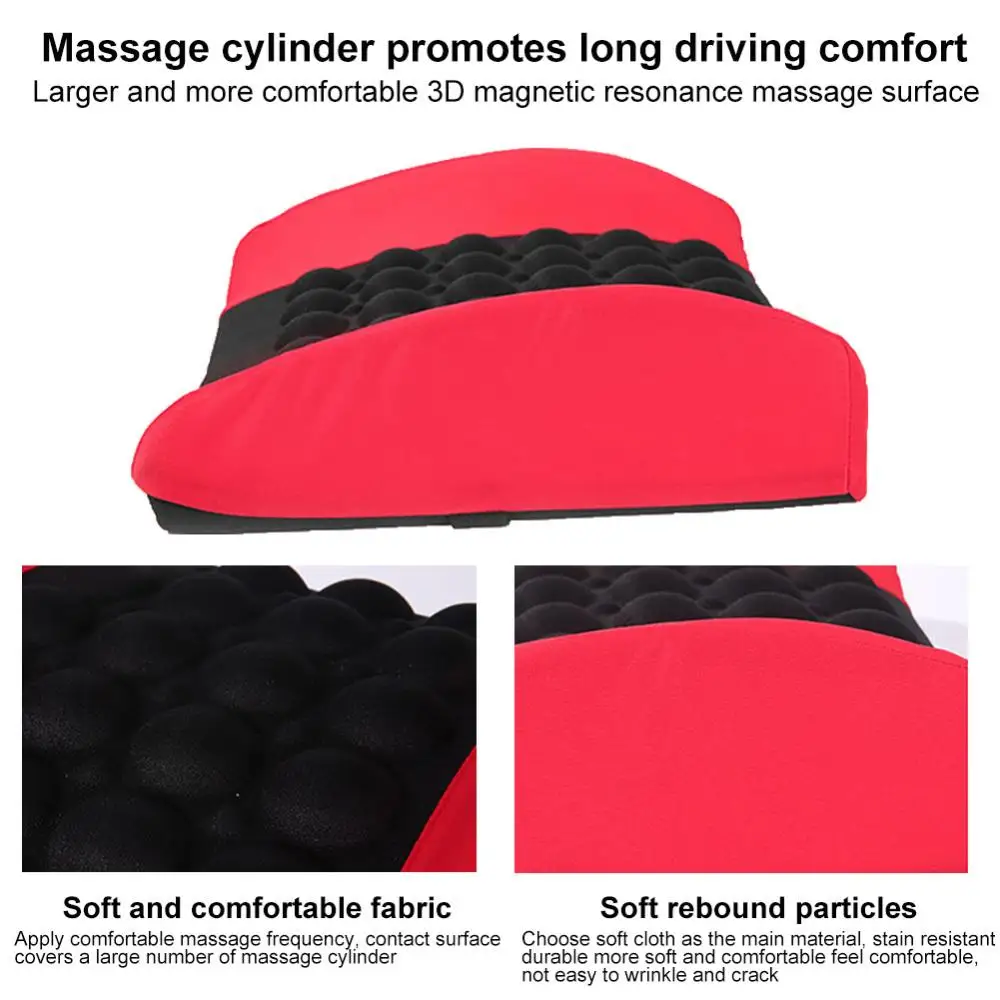 Мягкая губчатая Регулируемая электрическая Массажная подушка для сидения