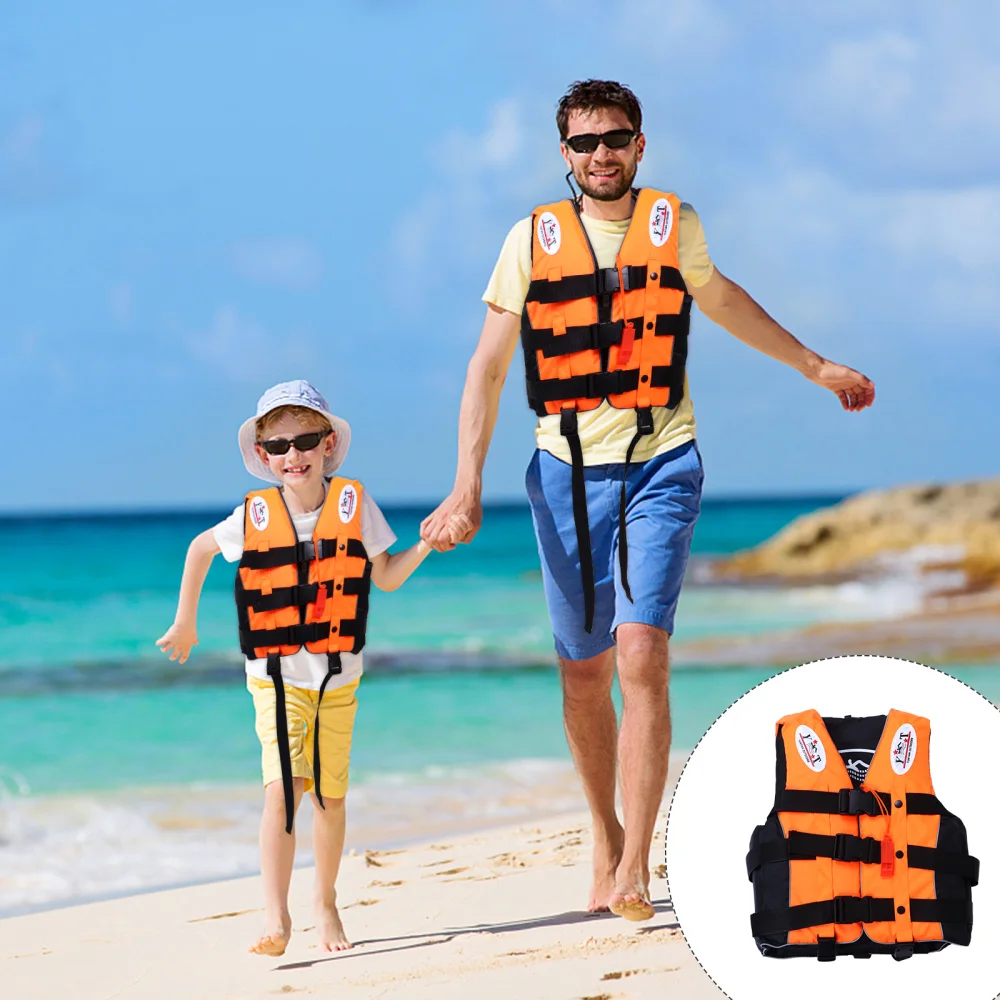 

1Pc Life Water Sports Flotation Vest Kids Waistcoat Drifting Safety