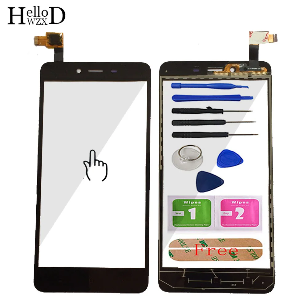 

Mobile TouchScreen Front Touch Screen For Xiaomi Hongmi Redmi Note 2 Capacitive Touch Glass Digitizer Panel Sensor