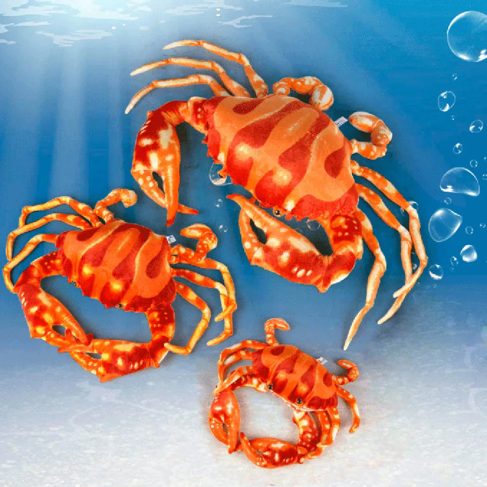 Морские существа плюшевая подушка &quotКраб&quot кукла милые мягкие морские животные