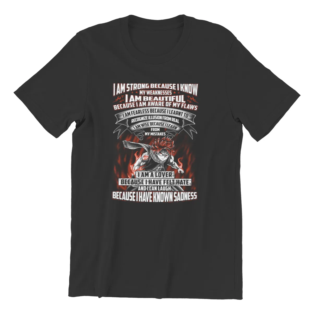 

Мужская футболка с аниме цитатой Панк Симпатичные Графические футболки 44033