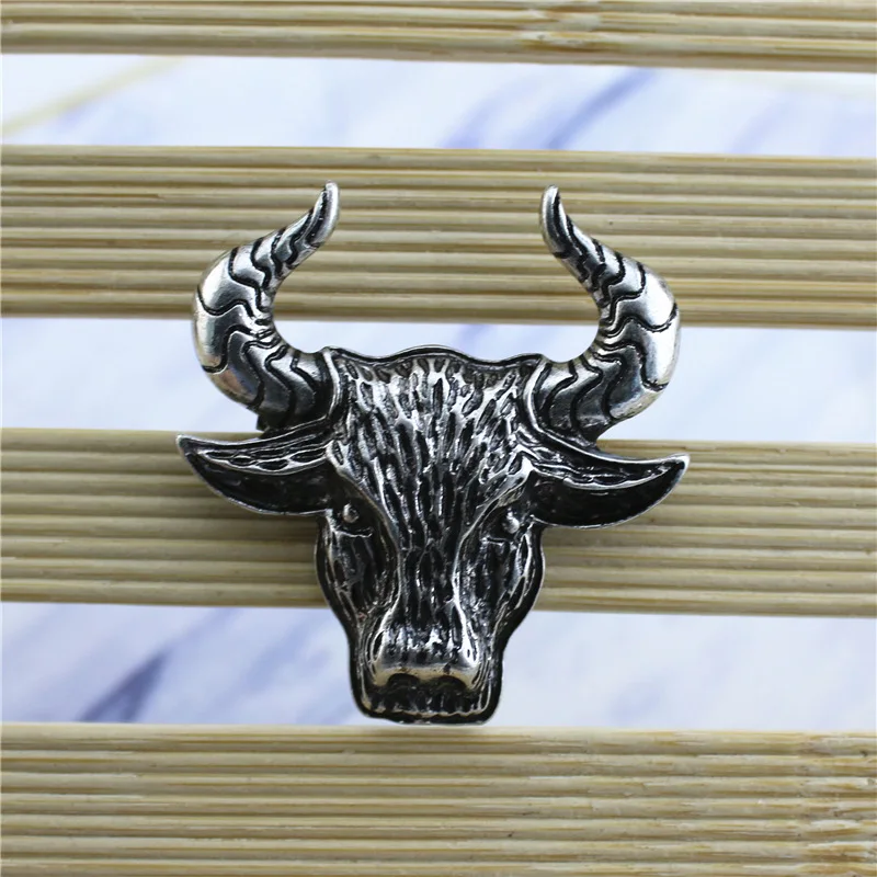2021 новая брошь в европейском и американском ретро стиле с головой быка по