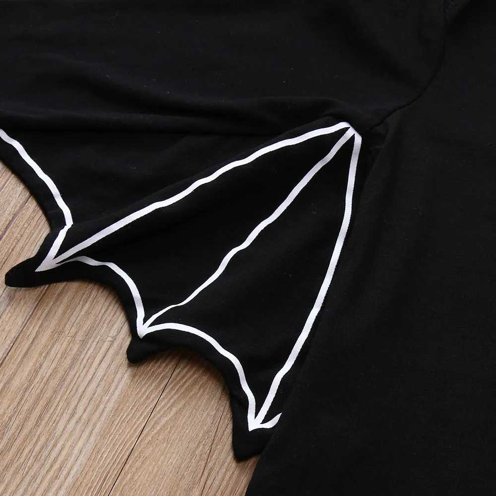 Костюм для Хэллоуина Одежда новорожденных Однотонный комбинезон с длинными