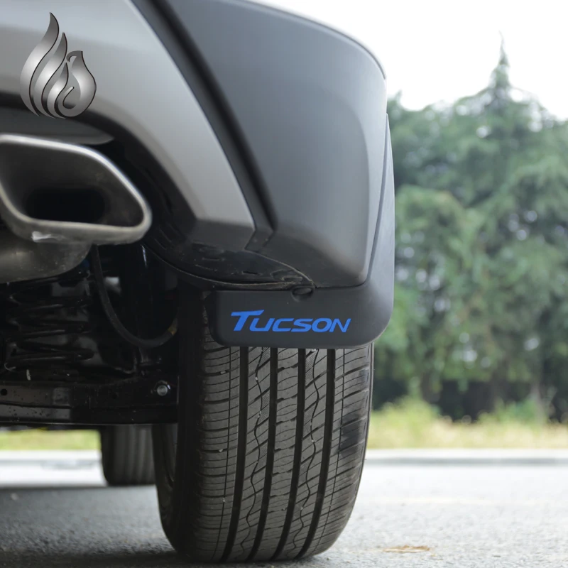 Брызговики из мягкого пластика бесплатная доставка Стайлинг автомобиля для Hyundai