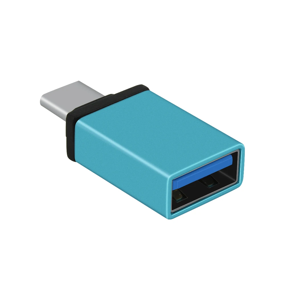 CHYI type-C штекер USB 3,0 Женский концентратор конвертер Mini USB 3,1 сплиттер type C адаптер синий Usb3.0 хаб для Macbook компьютера