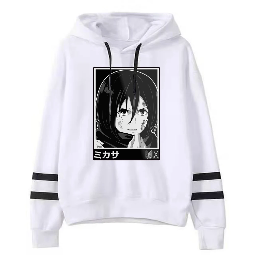 Attack on Titan Mikasa Sweetshirt Unisex Polyester Hoodie Men's Casual Hoodie Women