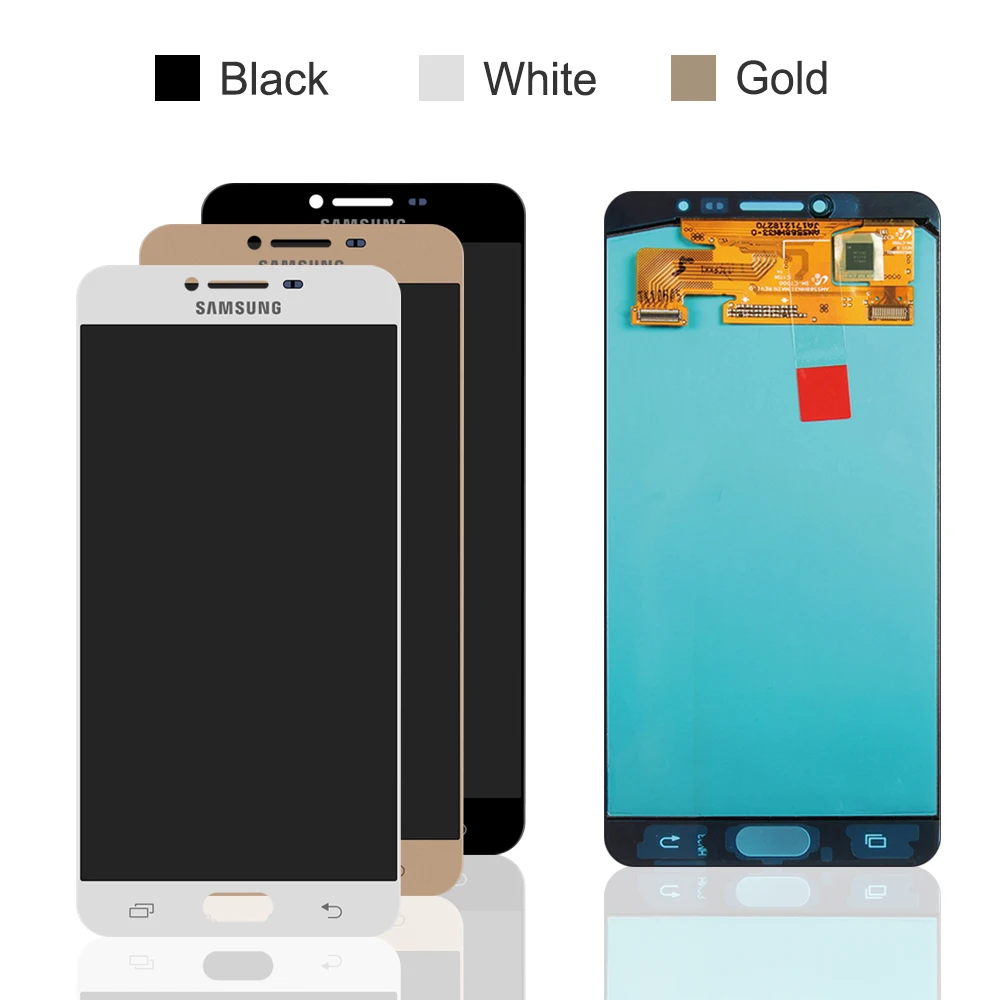 5 7 дюйма Оригинальный ЖК-дисплей C7000 для SAMSUNG Galaxy C7 сенсорный экран дигитайзер