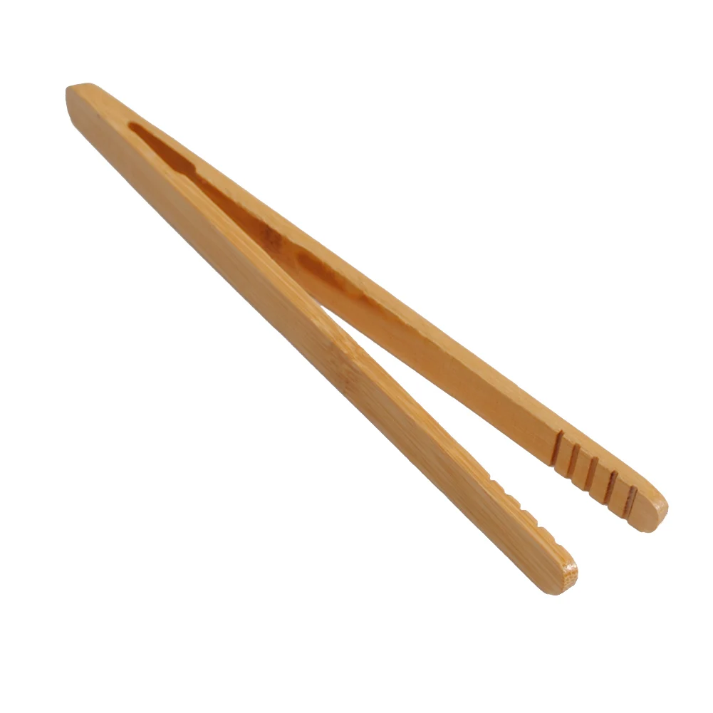 

Tongs Bacon Bamboo Tea Tweezer Food Toast Wooden Salad Kitchen Sugar