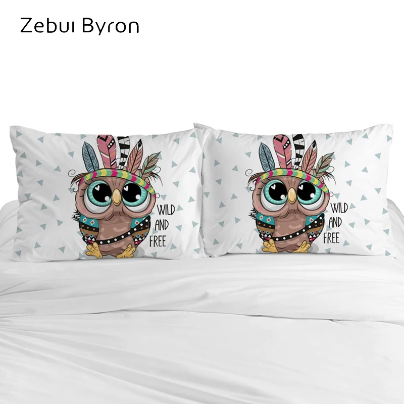 3D Мультяшные наволочки на заказ 2 шт 45*45 для детей/малышей/детей декоративные