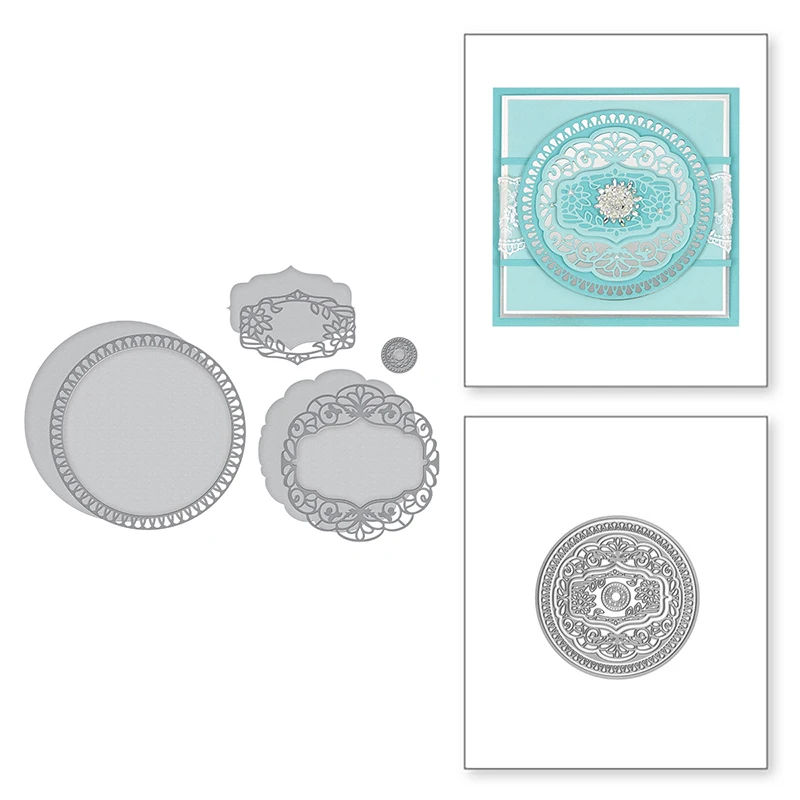 Форма для ножа с изображением открыток металлическая резки набор серебряных