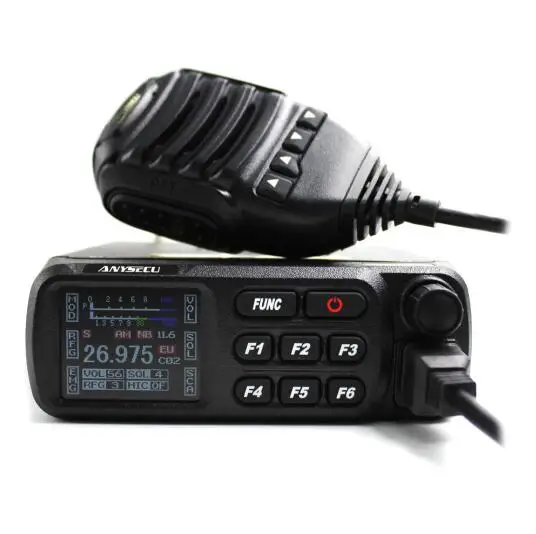 A-CB27 Anysecu CB радио 27 МГц CB-27 26,965-27,405 МГц FM AM Режим Citizen Band Радио CB27 4 Вт короткая рация - Цвет: A-CB27