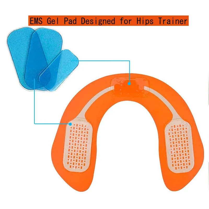 

6Pack Abdominal Hydrogel Sticker And 1Pack Hip Trainer Hydrogel Sticker