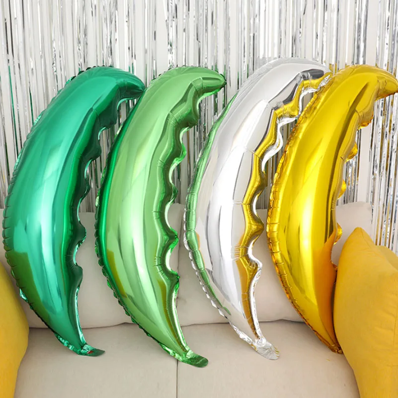 Украшения для свадьбы из шаров с листьями пальмы, украшение из фольгированного шара кокоса 36 дюймов, предметы для вечеринки и мероприятий, 10 штук в наборе.