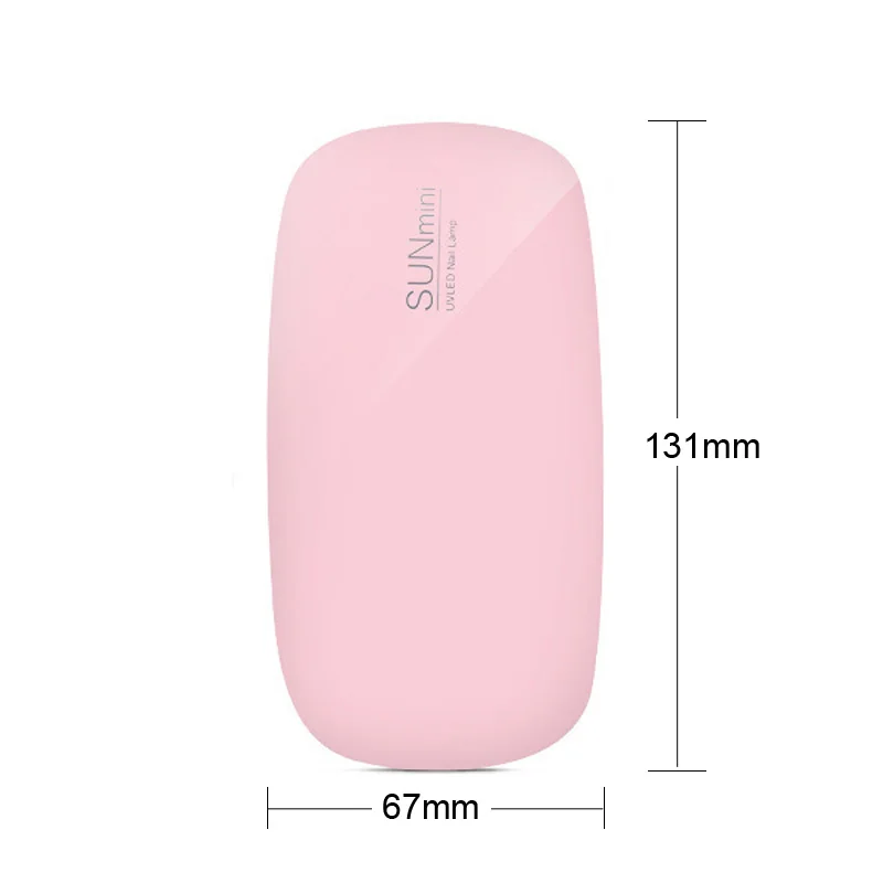 

Portable Mini 6W UV LED Lamp Nail Polish Dryer Home Use 45s/60s Timer Setting Gel Nail Machine Beauty Tool XRQ88