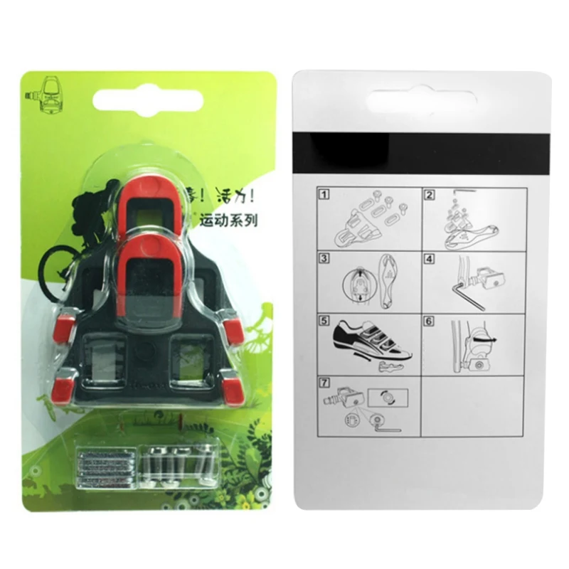 Дорожный велосипед клеат набор самоблокирующиеся пластины поплавок шипы для