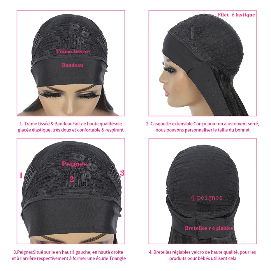 Парик Mylockme из бразильских человеческих волос вьющиеся парики головная повязка