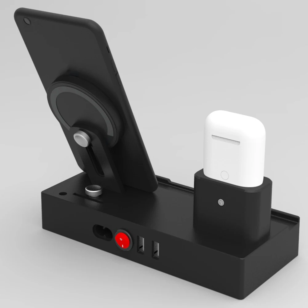 Новые 3 в 1 Подставка для зарядки док-станция Pad наручных часов Apple