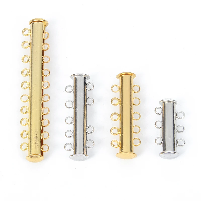 10 шт. золотистые/белые K медные магнитные застежки для ювелирных изделий ожерелья