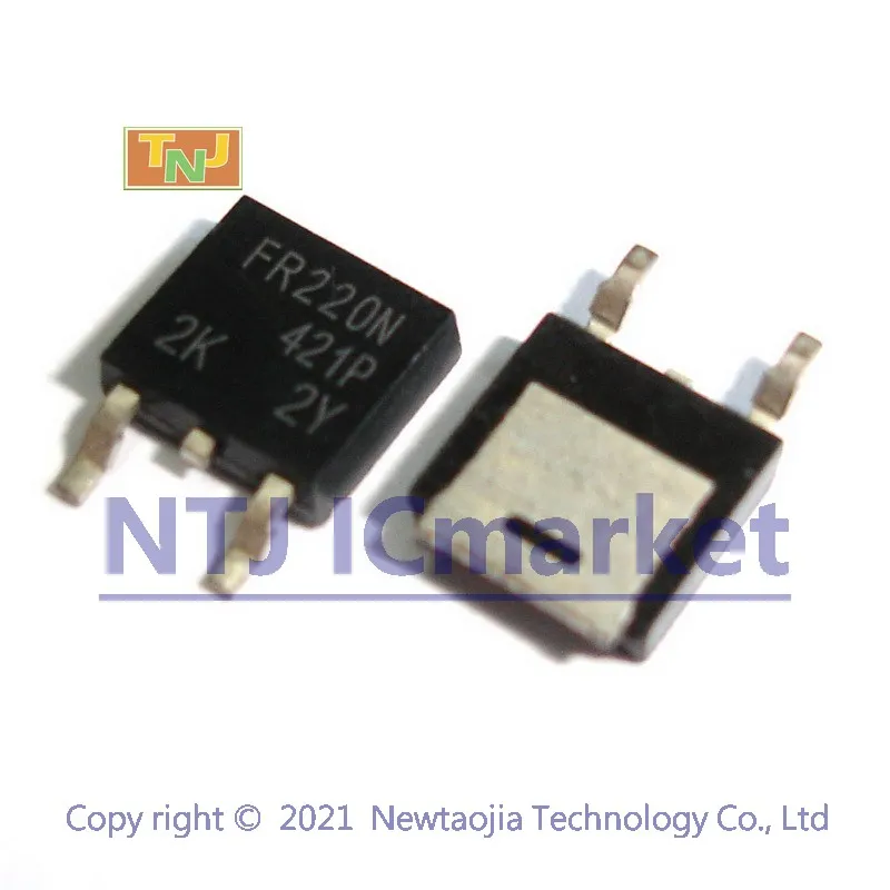 10 шт. транзистор IRFR220N TO 252 FR220N IRFR220NTRPBF SMD Power MOSFET|Транзисторы| |
