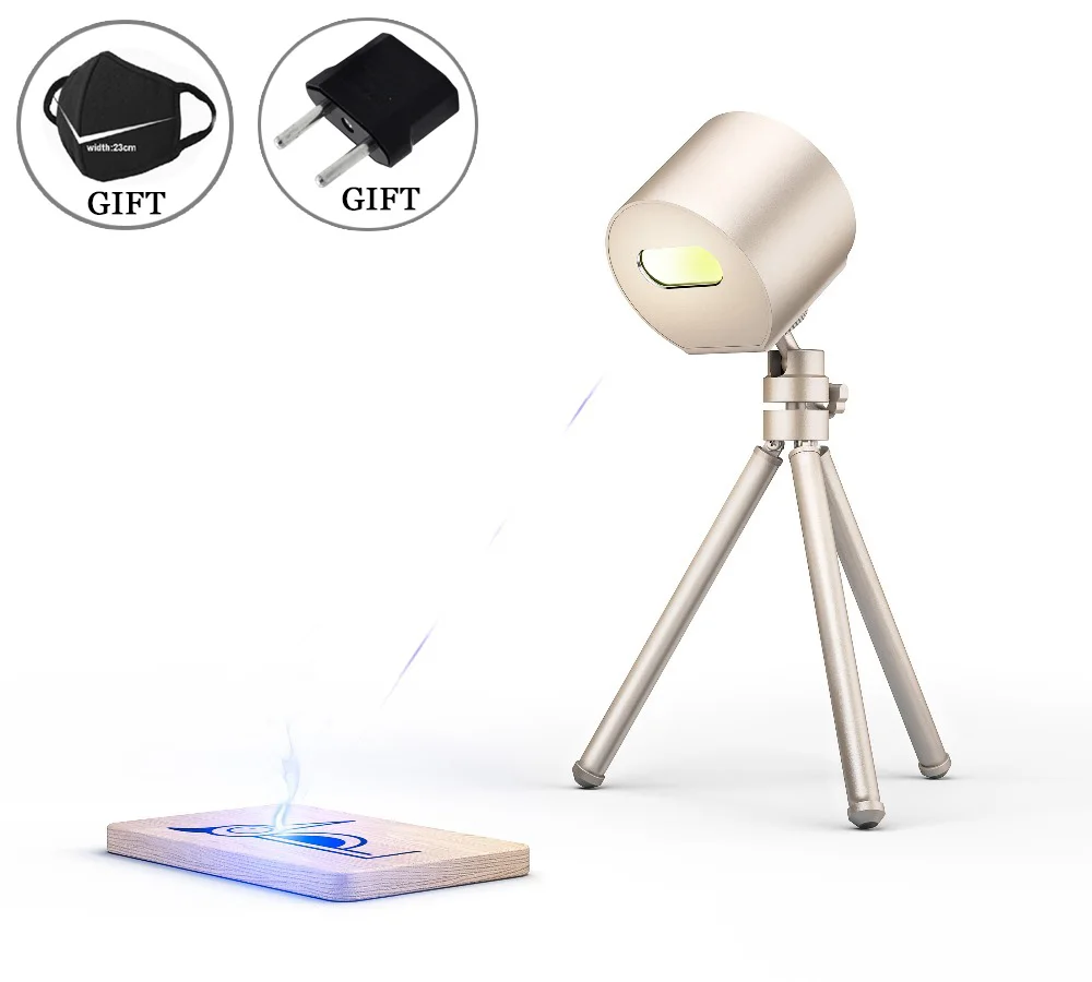 Лазерный Гравировальный аппарат 1 6 Вт 3D принтер портативный мини лазерный