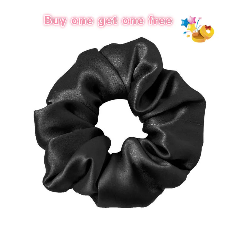 

1 PCS Regular Elastic Handmade Multicolor Silk Elegant Scrunchies For Women Soft Hair Accessories Care