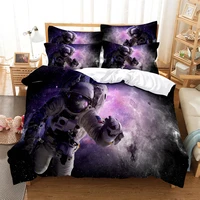 space fashion bedding set 23pcs 3d digital printing duvet cover sets 1 quilt cover 12 pillowcases useuau size