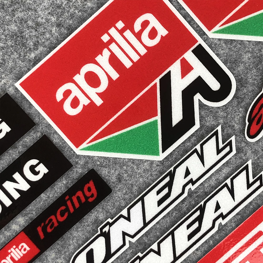 Светоотражающая боковая полоса для мотоцикла наклейка водонепроницаемая Aprilia RS4