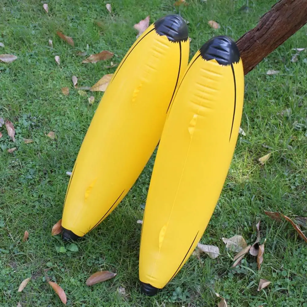 Надувной банан ПВХ крупного плана с милой фруктовой игрушки Детский Бассейн