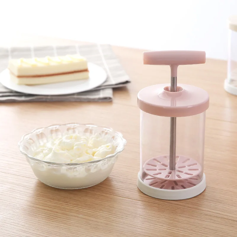 Ручной молочный пенообразователь кофе двойной сетчатый Молочный Крем Grreen