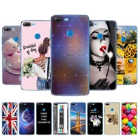 for huawei honor 9 case painting silicon soft tpu back phone case cover for huawei honor 9 lite full 360 protective coque bumper